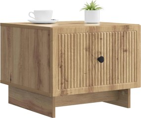 vidaXL Τραπεζάκι σαλονιού Artisan Δρυς 49 x 50 x 40 εκ