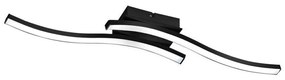 Φωτιστικό Οροφής - Πλαφονιέρα Route R62472132 2x5W Led 9x56x7cm 3000K Black RL Lighting Metal