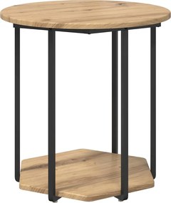 vidaXL Σετ βοηθητικά τραπεζάκια 2 τμχ. Καφέ 50 x 50 x 50,5 cm