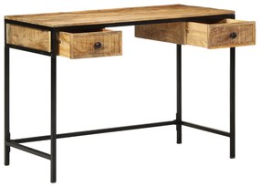 vidaXL γραφείο  105x50x75 εκ. Συμπαγές Ξύλο Μάνγκο