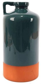 Βάζο Sussex 014.SU004 23cm Dark Blue-Orange Ceramic