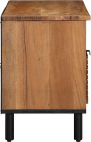 vidaXL Ντουλάπι TV Solid Acacia Wood 100 x 33 x 46 εκ.