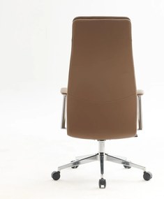 BF8800 Πολυθρόνα Γραφείου Διευθυντή, Pu Cappuccino, Βάση   1τμχ