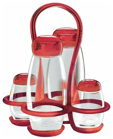 Βάση Με Λαδόξιδο 180ml Και Αλατοπίπερο 52ml Gocce 23130065 Red Guzzini Glass