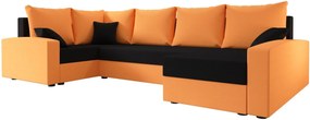 Γωνιακός καναπές Dream-Mauro - Portokali-Δεξιά - 300.00Χ144.00Χ0.00cm