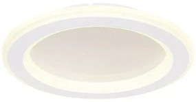 Πλαφονιέρα Φωτιστικό Οροφής LED 18W Λευκό 1400Lm Tini 48917-18 Globo Lighting-48917-18-Λευκό 48917-18