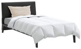 vidaXL Σετ Παπλωμάτων με μαξιλάρι 2 pcs Λευκό 140 x 200 cm Πούπουλο
