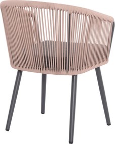 ΠΟΛΥΘΡΟΝΑ ΑΛΟΥΜΙΝΙΟΥ HARRIET HM5548.12 ΑΝΘΡΑΚΙ-ΜΠΕΖ ΣΧΟΙΝΙ 60x62x80,5Υεκ