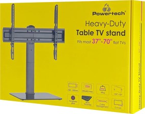 POWERTECH επιτραπέζια βάση τηλεόρασης PT-1328, 37-70", έως 40kg