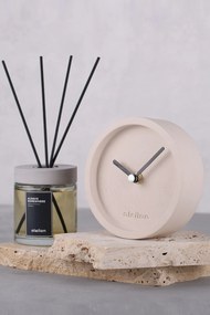 Διακοσμητικό Ρολόι Μπεζ SAAT 4x12x12