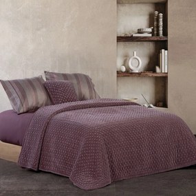 Κουβερλί Shepard 23 Wine Nef-Nef Υπέρδιπλo 230x240cm Cotton-Polyester