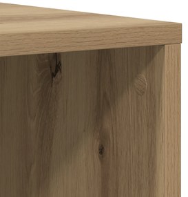 vidaXL Σετ επίπλου τηλεόρασης 2 pcs Χειροποίητη δρυς 107 x 35 x 37 cm