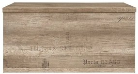 Τραπεζάκι σαλονιού Boston T110, Canyon δρυς, 46x49x93cm, 31 kg, Πλαστικοποιημένη μοριοσανίδα, Γωνιακό | Epipla1.gr