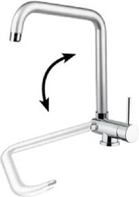 Oioli Micro 20560 Chrome - Μπαταρία Κουζίνας