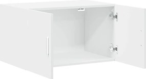 vidaXL Ντουλάπι Τοίχου Λευκό 70x42,5x40 εκ. από Επεξεργασμένο Ξύλο