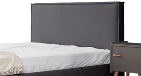 Επενδυμένο Κρεβάτι Pure-Anthraki-150 x 200-Χωρίς μηχανισμό ανύψωσης