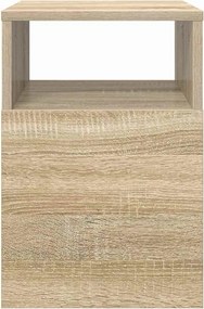 vidaXL End Table Δρύς Sonoma 30,5 x 30 x 45 εκ Επεξεργασμένο Ξύλο