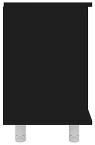 Ντουλάπι Νιπτήρα Μαύρο 60 x 32 x 53,5 εκ. Μοριοσανίδα - Μαύρο
