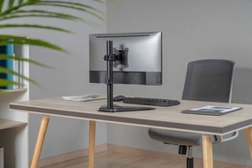 BRATECK βάση γραφείου οθόνης LDT66-T01, 17-32", έως 9kg