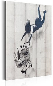 Πίνακας - Shop Til You Drop by Banksy  60x90