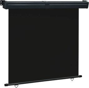 vidaXL Σκίαστρο Βεράντας Πλαϊνό Μαύρο 165 x 250 εκ.