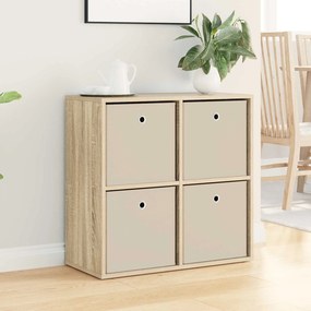vidaXL Πλαϊνό γραφείο Δρύς Sonoma 68,5 x 32 x 67 εκ