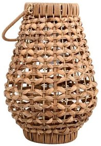 Φανάρι Ηλιακό Boho 727-125-022 21x31cm Natural Ψάθα
