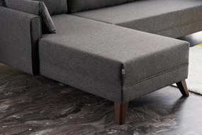 Corner Sofa Bella Corner Sofa Left - Anthracite Anthracite