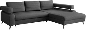 Γωνιακός καναπές Rosa-Gkri-Δεξιά - 265.00Χ184.00Χ88.00cm