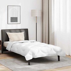 vidaXL Διπλό με Μαξιλάρι 2 pcs Λευκό 140 x 200 cm Μικροΐνες