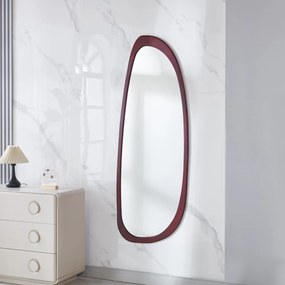 Καθρέφτης δαπέδου Nextdeco 160x50εκ. μασίφ ξύλο απόχρωση καρυδιάς