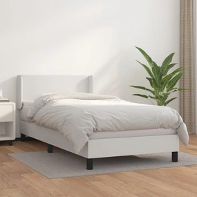 ΚΡΕΒΑΤΙ BOXSPRING ΜΕ ΣΤΡΩΜΑ ΛΕΥΚΟ 100X200ΕΚ.ΑΠΟ ΣΥΝΘΕΤΙΚΟ ΔΕΡΜΑ 3130644