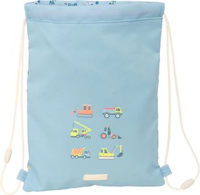 Σχολική Τσάντα με Σχοινιά Safta Gruas 26 x 34 x 1 cm