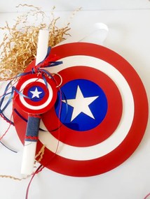 Τύπου Captain America Avengers Αρωματική λαμπάδα - Ναι