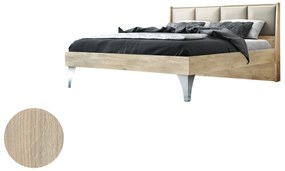 Intrahome Κρεβάτι "DIVA" διπλό σε χρώμα δρυς 160x200 Intrahomesa-00652405