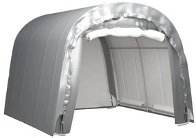 vidaXL Τέντα Αποθήκευσης Γκρι 300 x 300 εκ. Ατσάλινη