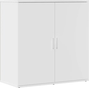 vidaXL Ραφιέρα Λευκή 79 x 38 x 80 εκ. από Επεξεργασμένο Ξύλο