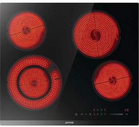 Gorenje ECS642BCSCE Εντοιχιζόμενη Αυτόνομη Κεραμική Εστία με Λειτουργία Κλειδώματος 59x52 εκ.