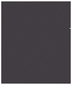 vidaXL Ντουλάπι Νιπτήρα Γκρι 60 x 38,5 x 46 εκ. από Μοριοσανίδα