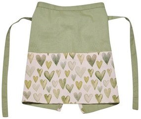 Ποδιά Κουζίνας Cucinare 251 Green-Beige Kentia 100% Βαμβάκι
