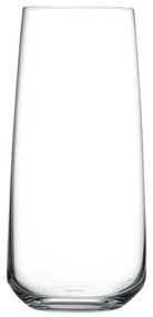 Ποτήρι Νερού (Σετ 4Τμχ) Nude Mirage NU64003-4 480ml Φ5,9x15,4cm Clear Espiel Glass