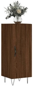 vidaXL Ντουλάπι Καφέ Δρυς 34,5 x 34 x 90 εκ. Επεξεργασμένο Ξύλο