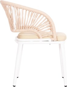 ΠΟΛΥΘΡΟΝΑ ΑΛΟΥΜΙΝΙΟΥ MAGNET HM6287.02 ΛΕΥΚΟ ΜΕ ΜΠΕΖ P.E.ΣΧΟΙΝΙ 59x61x81.5Υεκ