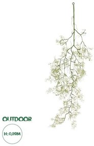 Artificial Garden EUCALYPTUS HANGING BRANCH 20409 Τεχνητό Διακοσμητικό Κρεμαστό Φυτό Ευκάλυπτος Υ89cm Globostar 20409