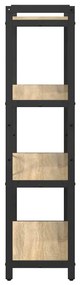 vidaXL Βιβλιοθήκη Sonoma Δρυς 80 x 30 x 118 εκ Επεξεργασμένο ξύλο