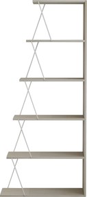 ΒΙΒΛΙΟΘΗΚΗ ΜΕΛΑΜΙΝΗΣ MINI TARS SONOMA ΛΕΥΚΟ HM2241.11 65x22-24x146Υεκ.