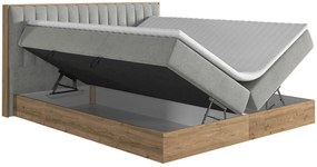 Επενδυμένο κρεβάτι Harmonica-Mpez-180 x 200