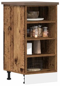 Ντουλάπι "Riga" από Παλιό Ξύλο 40x44,5x81,5 εκ. από Τεχνητό Ξύλο