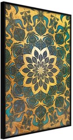 Αφίσα - Oriental Glow - 20x30 - Μαύρο - Χωρίς πασπαρτού