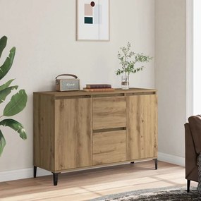 vidaXL Μπουφές Αρτισιανή Δρυς 102x35x70 εκ. από Επεξεργασμένο Ξύλο